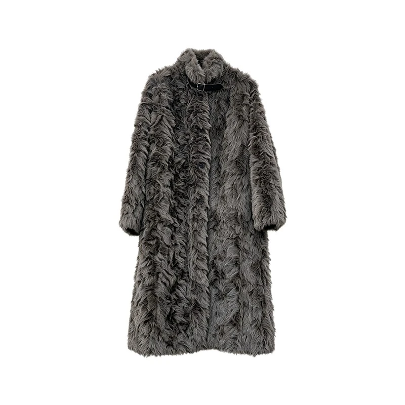 Long Hair fur Coat suppliers