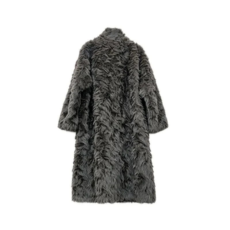 Long Hair Fur Coat