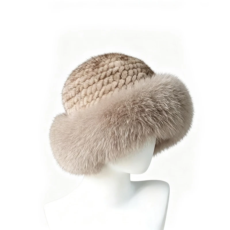 Real Fur Beanie