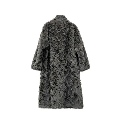 Long Hair Fur Coat