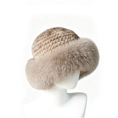 Real Fur Beanie